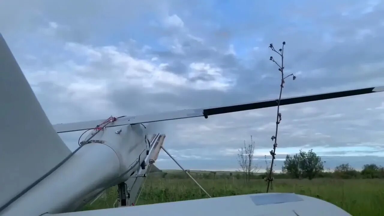 Combat Footage Of Russian MLRS "Hurricane" In Conjunction With The UAV "Orlan"