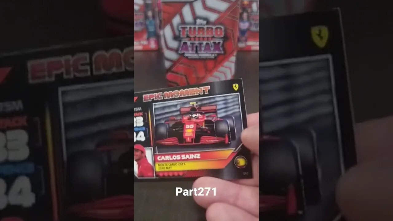 Topps Turbo Attax 2022 F1 Formula1 opening unboxing FRENCH GP2022
