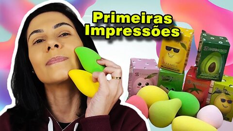 Esponjas SABRINA SATO - PRIMEIRAS IMPRESSÕES