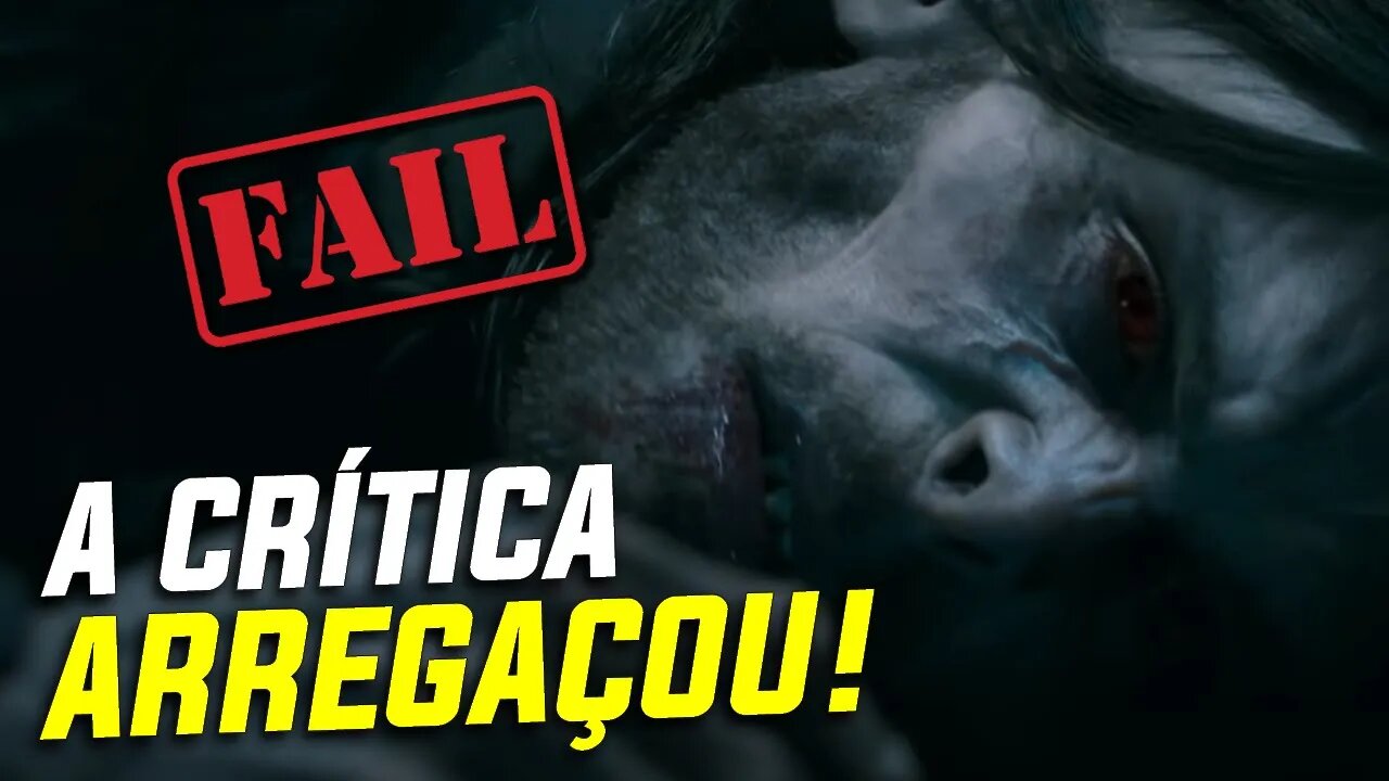 A CRÍTICA JÁ ASSISTIU MORBIUS E NÃO GOSTOU! VAI FLOPAR?!