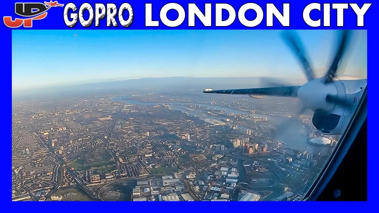 WingView London City to Antwerp Belgium | Fokker 50