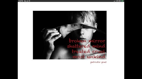 broken by patriotic poet