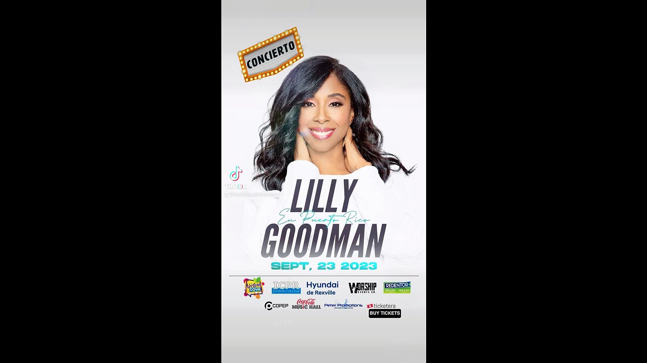 LILLY GOODMAN EN CONCIERTO COCA COLA MUSIC HALL 23/9/2023