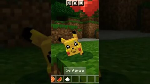 POKEMON NO MINECRAFT #minecraftmemes #shorts #pokemon #viral #fypシ