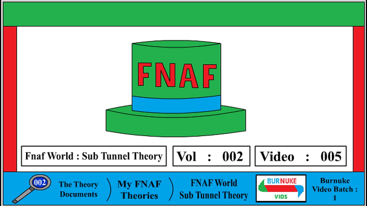 The Theory Documents Vol 2 Video 5 (FNAF Sub Tunnel Theory)