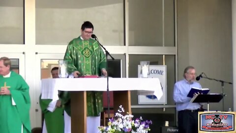 NCTV45 CATHOLIC MASS FROM HOLY SPIRIT PARISH (ST VITUS SITE) SUNDAY AUGUST 9 2020