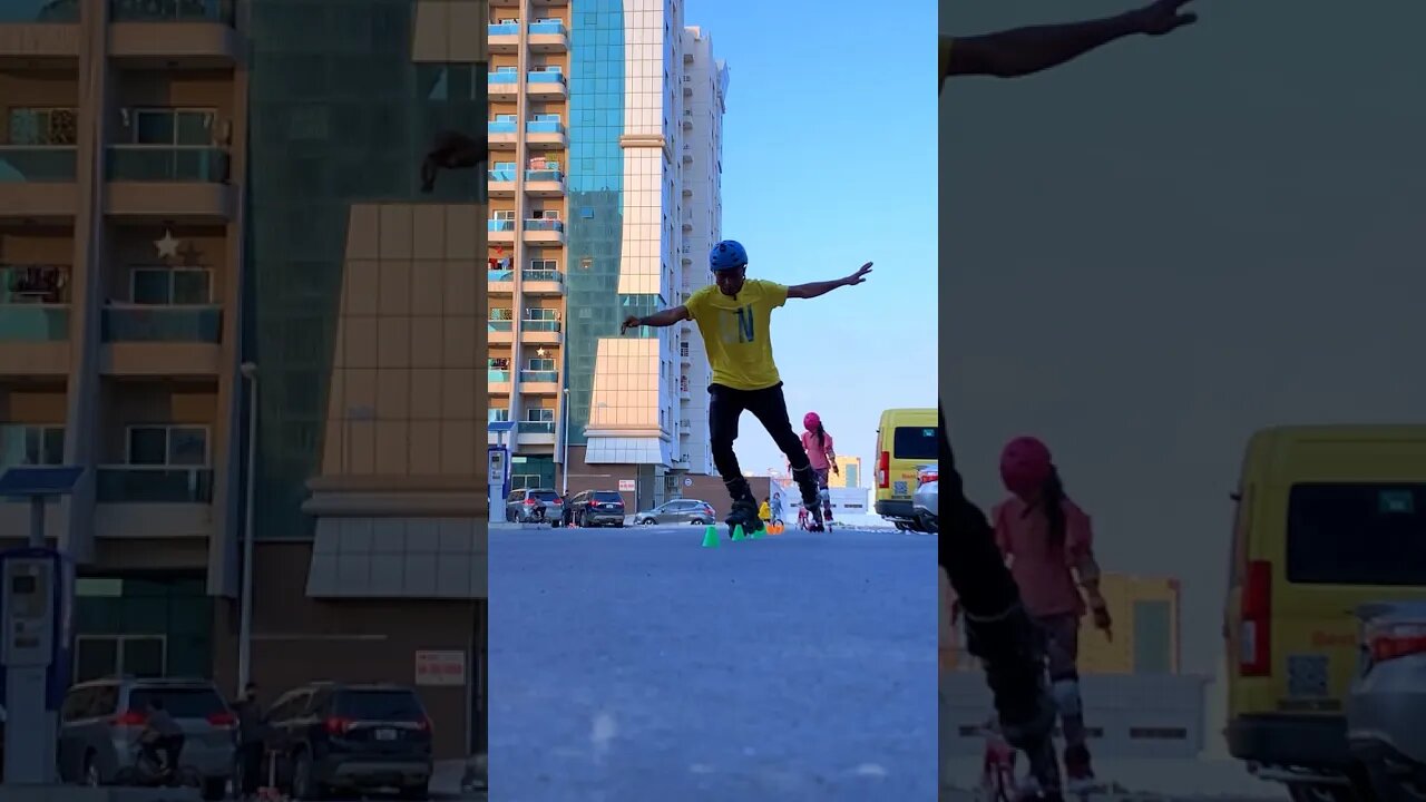 Toe - Freestyle Slalom #skateweaver #shorts #viral #shortvideo