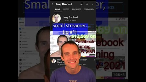 Small streamer tip #1!