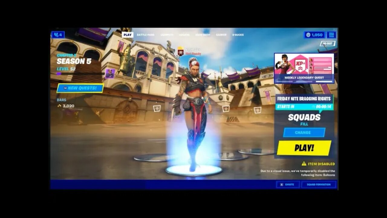 Fortnite fun on Friday 3/5/21 (part 1)