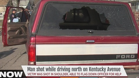 Man shot in apparent road rage incident in Indianapolis