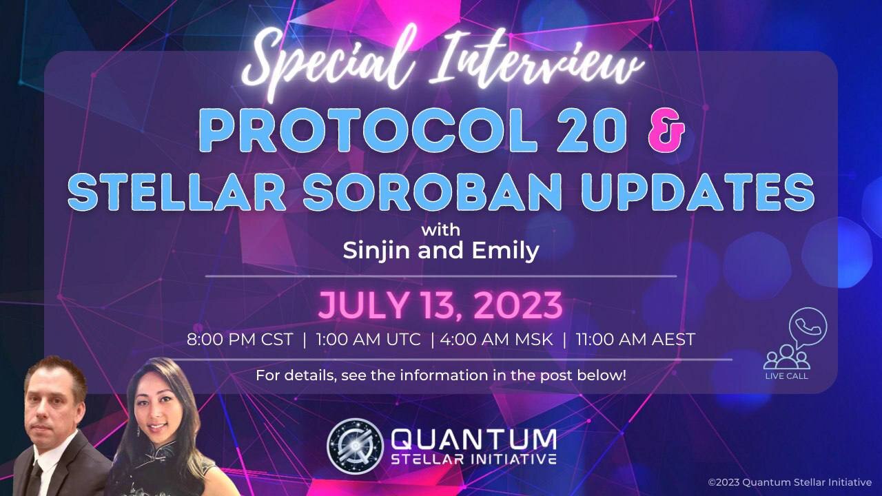 QSI Stellar Ecosystem Protocol (SEP) Review - Proof Stellar is Building the QFS!! (July 13, 2023)