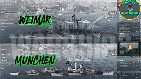 WEIMAR and MUNCHEN Double Showcase | WoWS