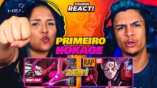 Raps do Hashirama - Tauz e ARU | [React Rap Nerd] 🔥