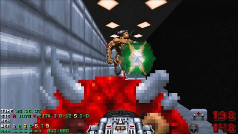 Doom 2 NoReason's Speedmaps 3 Level 20 UV with 100.1% in 18:04