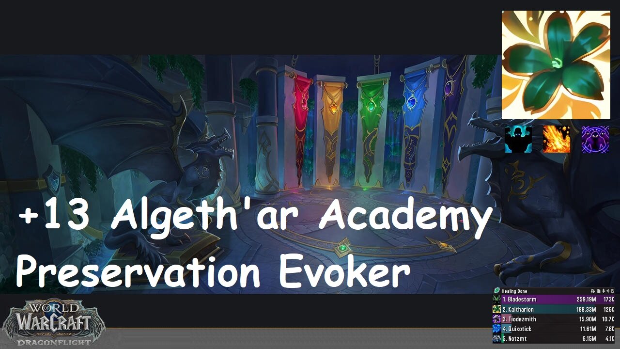 +13 Algeth'ar Academy | Preservation Evoker | Fortified | Volcanic | Spiteful | #211