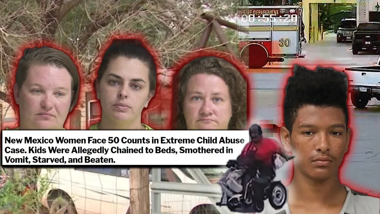 SHOCKING -TEEN Runs over Man in WHEELCHAIR & Kids Chained to Beds, Starved, & Beaten