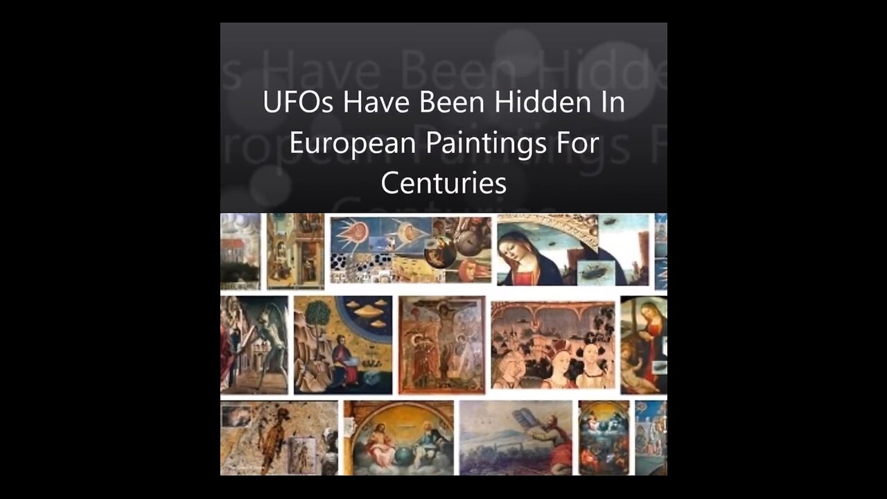 — UFOs Have Been Hidden In European Paintings For Centuries —