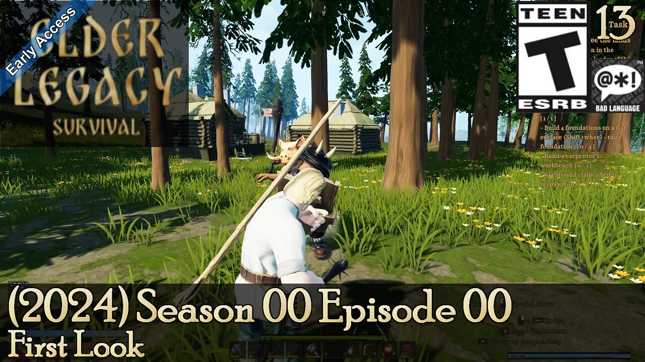 Elder Legacy Survival EA 2024 (Season 01 Episode 00) First Look!