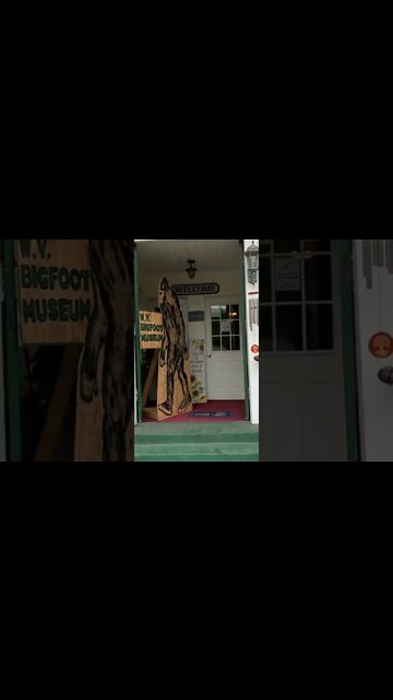 Outside The West Virginia Bigfoot Museum