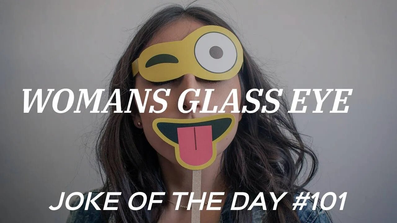 Man Catches Woman's Flying GLASS EYE ! JOKE of the day #101