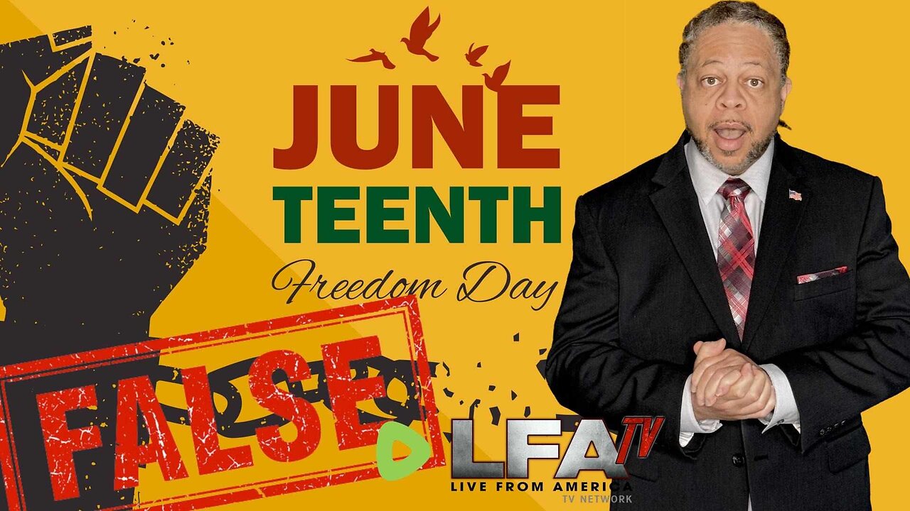 BLACKS CELEBRATE JUNETEENTH AND STILL THINK THEY ARE SLAVES | CULTURE WARS 6.19.24 6pm EST