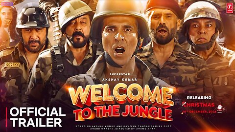 Welcome 3 Official Trailer | Akshay Kumar | Raveena Tandon | Welcome To The Jungle | Teaser