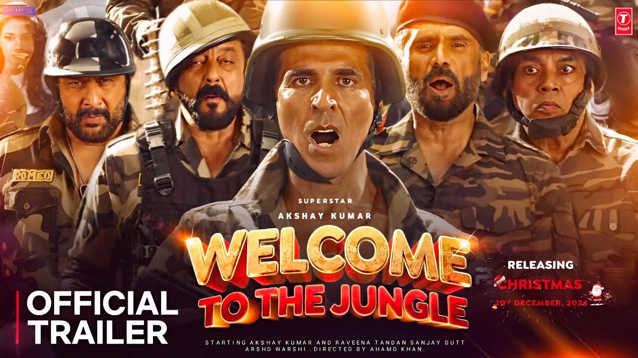 Welcome 3 Official Trailer | Akshay Kumar | Raveena Tandon | Welcome To The Jungle | Teaser