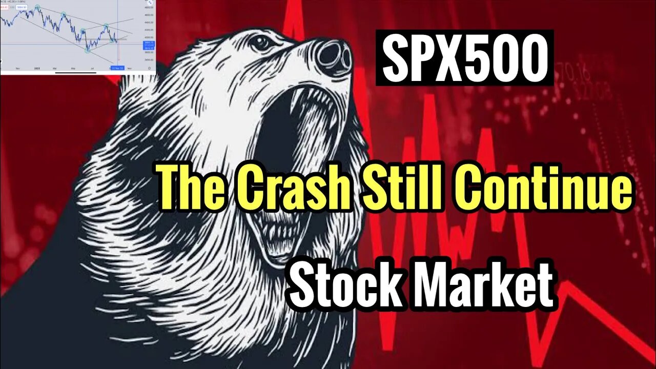 The biggest crash still coming #us500 #nas100 #us30