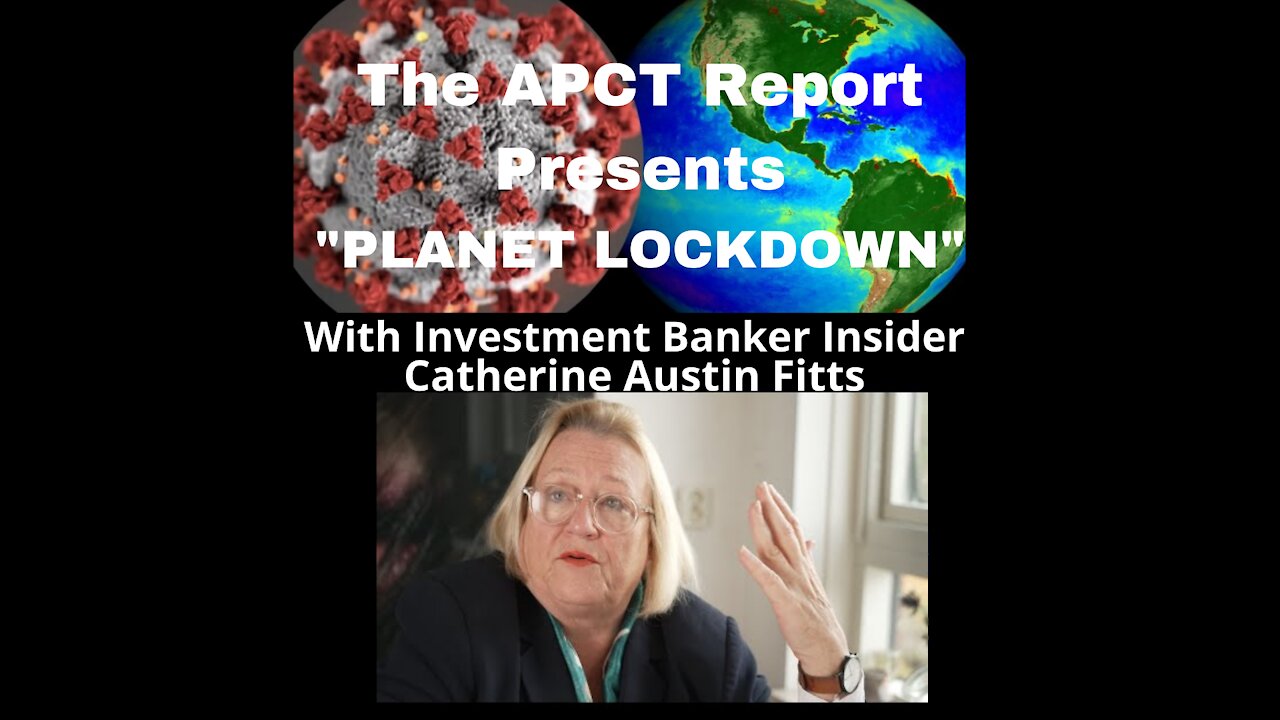 Bombshell Disclosure by a Banking Insider: Planet Lockdown