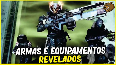 DESTINY 2 │ARMAS E EQUIPAMENTOS REVELADOS A BRUXA RAINHA TRAILER.