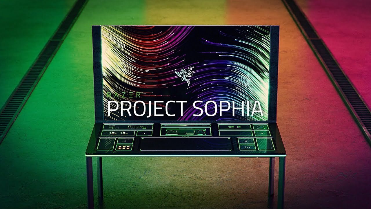 R Λ Z Ξ R Project Sophia | The World's First Modular Gaming Desk Concept