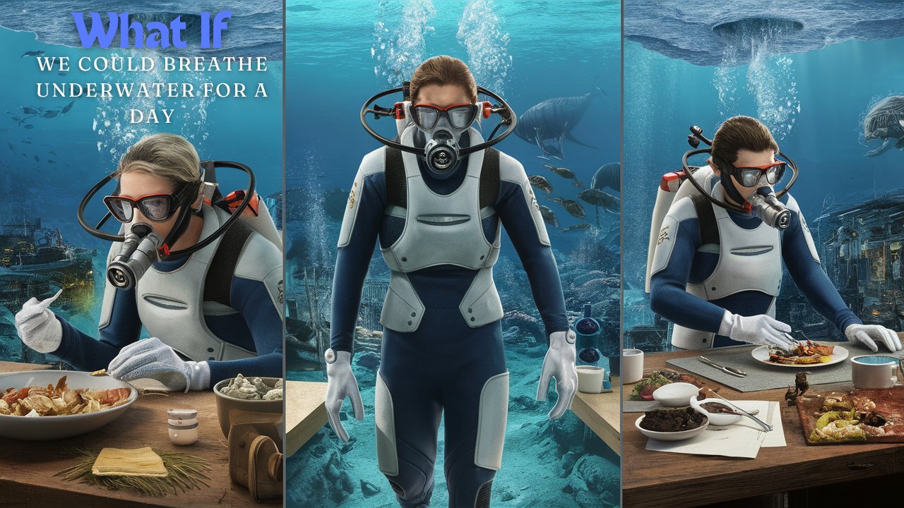 what if humans could breathe underwater for a day?