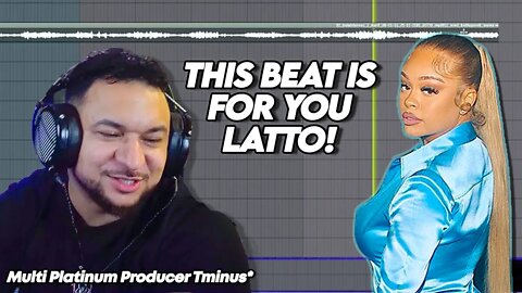 T Minus Making a Quick Beat for Latto 😤🔥