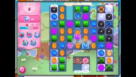 Candy Crush Level 2812 Talkthrough, 30 Moves 0 Boosters