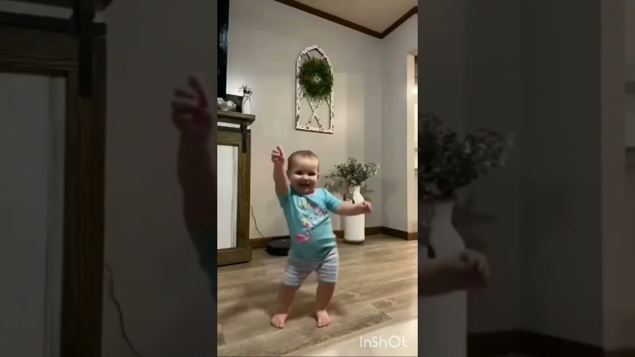 Dancing baby 🥰😍🦋