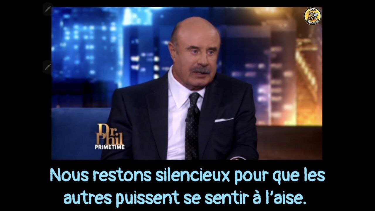 Nous restons silencieux pour que les autres puissent se sentir à l’aise.