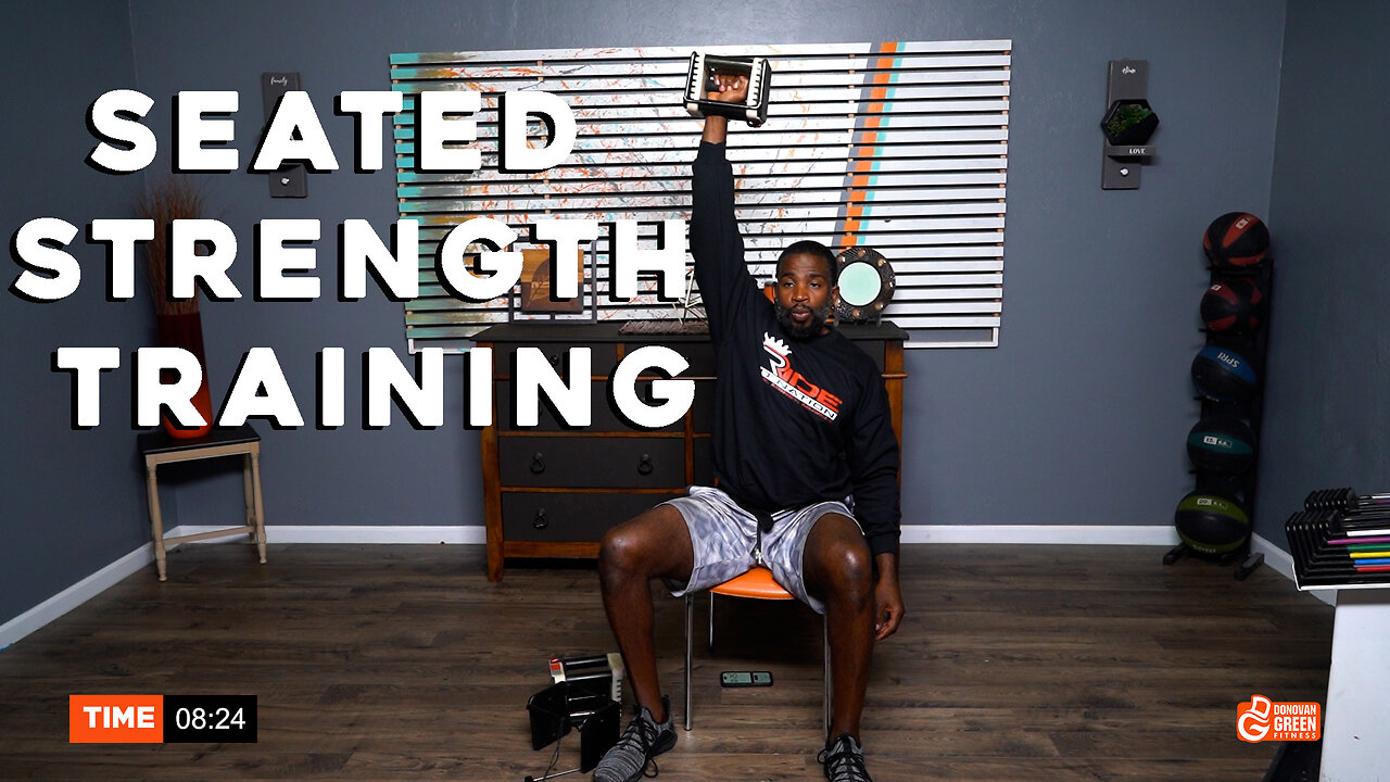 Build Muscle WIth This Seated Strength Workout