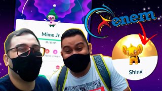 VENDI O CANAL! MIME JR SHINY INACREDITÁVEL! Joguei o Dia da Comunidade do Shinx em LOCAL PROIBIDO!