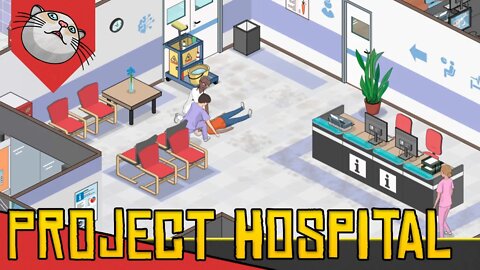 Gerenciamento REALISTA de HOSPITAIS - Project Hospital [Conhecendo o Jogo Gameplay PT-BR]