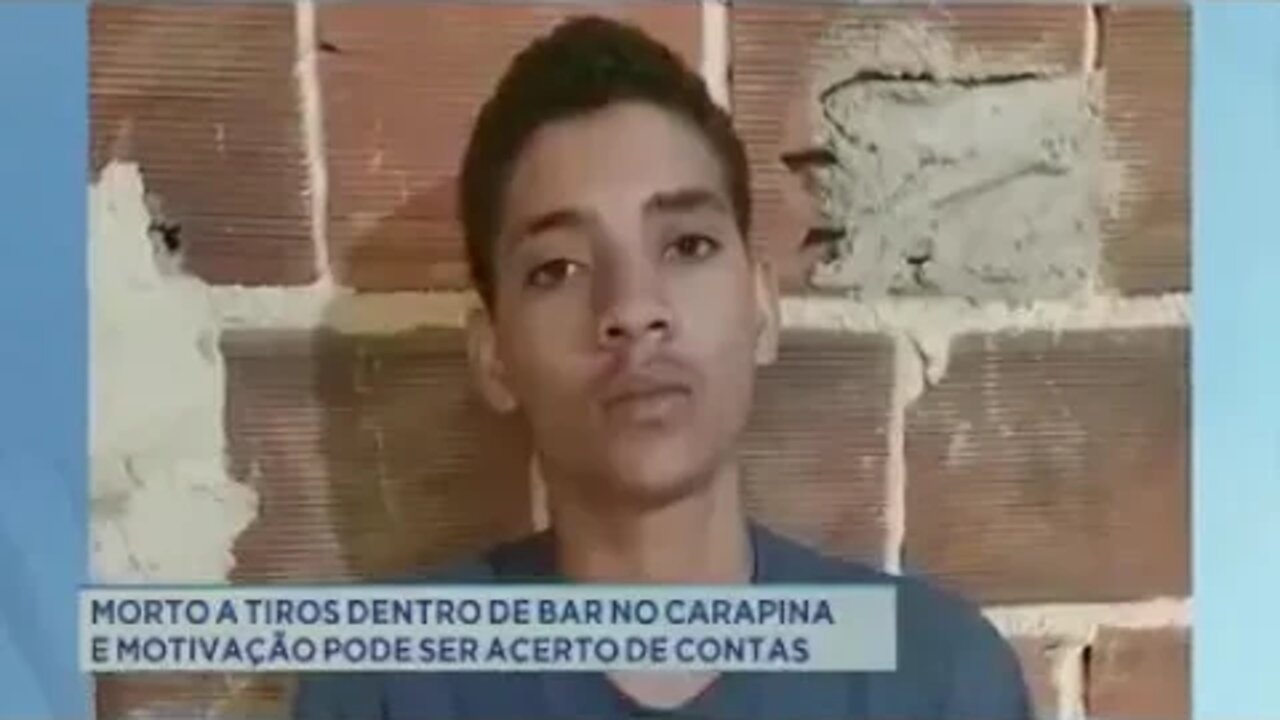 Morto a tiros dentro de bar no Carapina e motivação pode ser acerto de contas