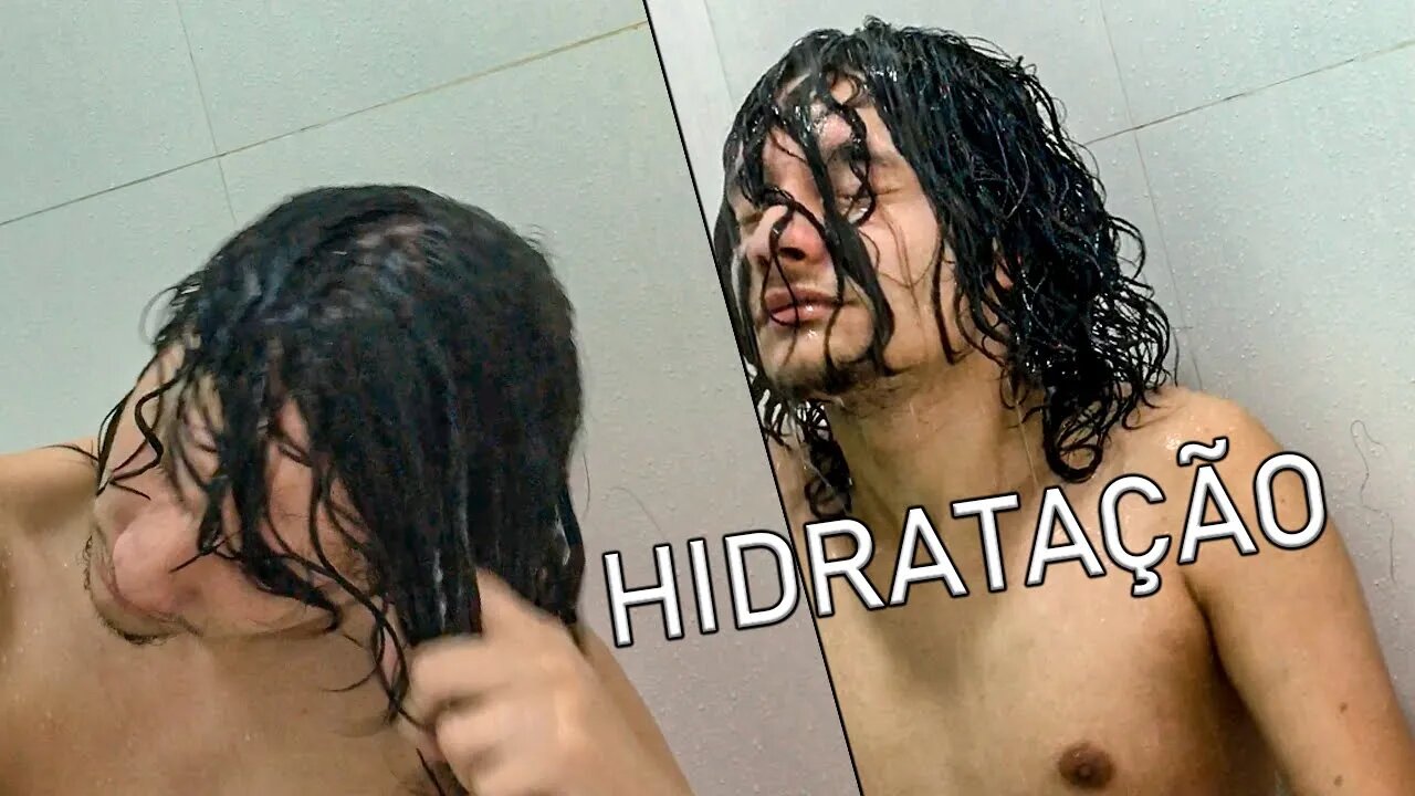 COMO HIDRATAR CABELO ONDULADO MASCULINO