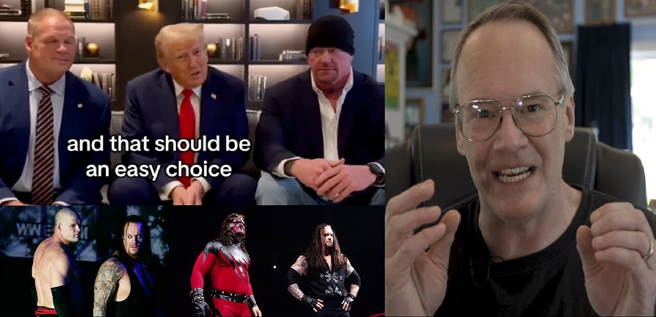 Jim Cornette Responds to KANE & UNDERTAKER's Trump Support + Why Liberals Can't Agree to Disagree?