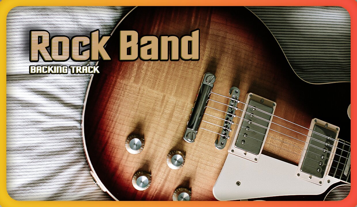 Rock Band Guitar Backing Track #guitarbackingtrack #rock