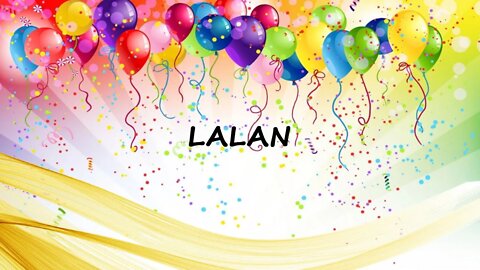 Happy Birthday to Lalan - Birthday Wish From Birthday Bash