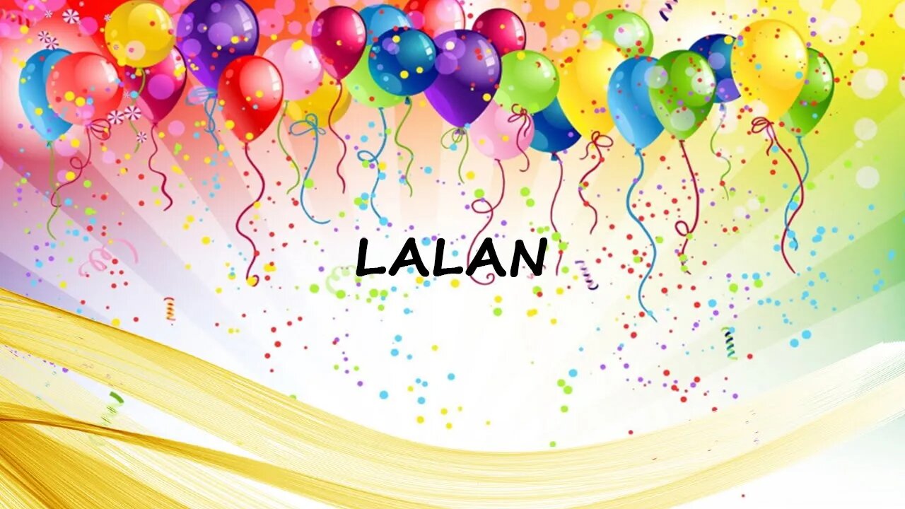 Happy Birthday to Lalan - Birthday Wish From Birthday Bash