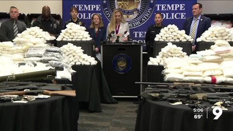 Large-scale drug bust in Phoenix metro area involving fentanyl, meth, heroin and more