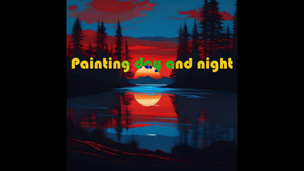 Painting day and night