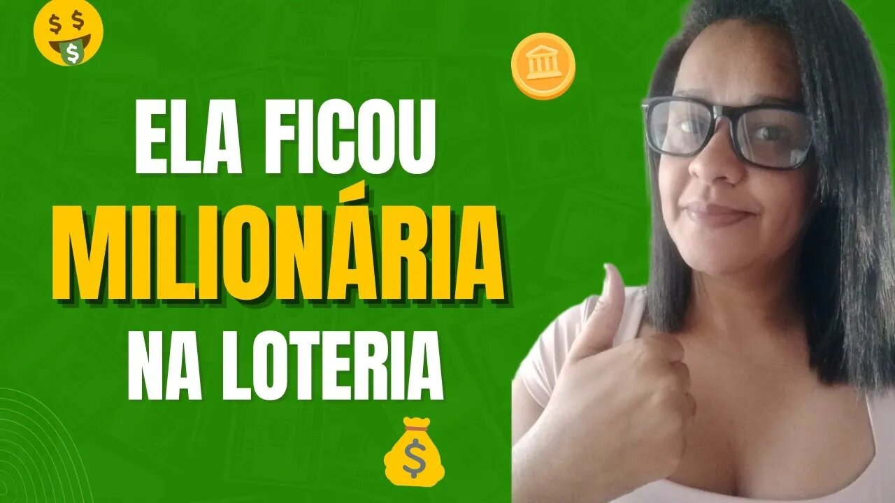 Ela ganhou na Loteria o valor exato que Visualizou -História de Sucesso Lei da Atração #leidaatração