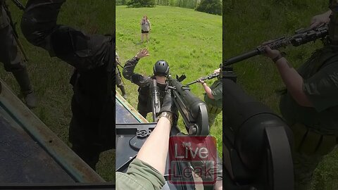 "Oooops..." I thought the safety was on... (not really) Live Leak Edit - #shorts