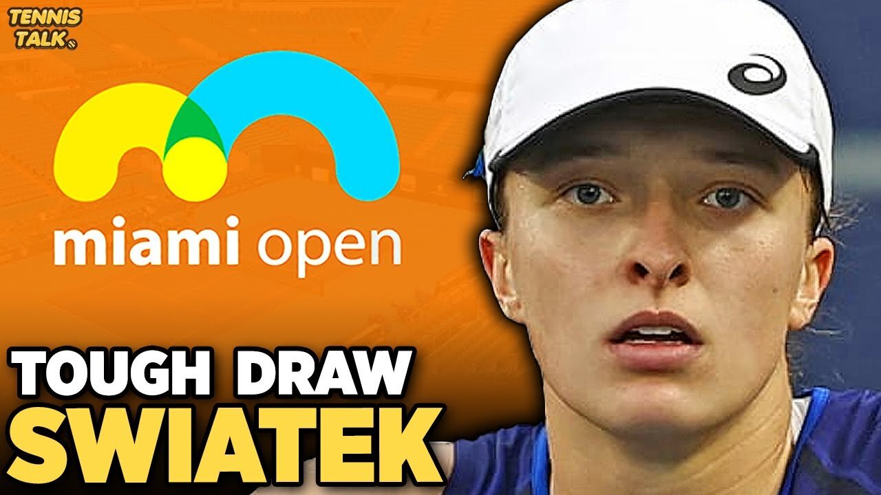 Tennis Talk News-Swiatek, Rybakina Collide at Miami Open 2023